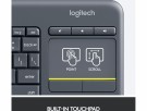 Logitech K400 Plus Trådløs Tastatur Grå thumbnail