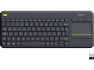 Logitech K400 Plus Trådløs Tastatur Grå thumbnail