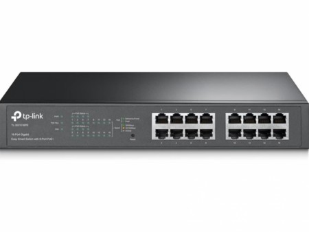 TP-Link TL-SG1016PE PoE+ Switch 16P