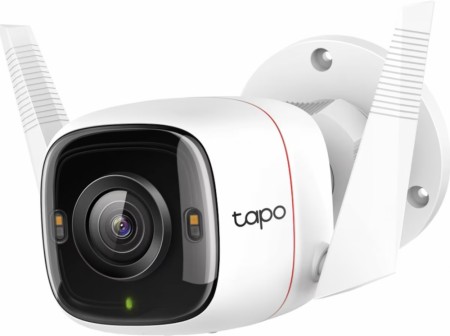 TP-Link Tapo C320WS 2K WiFi Utendørs kamera (hvit) (NY i eske)