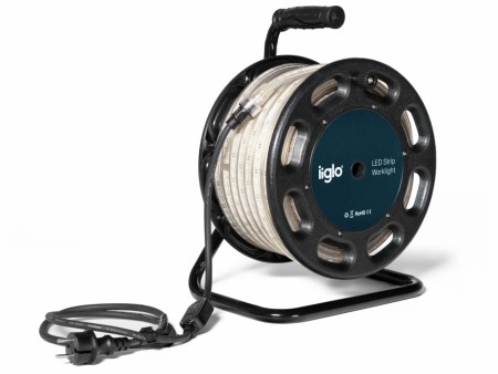 iiglo LED arbeidslys på trommel 25m